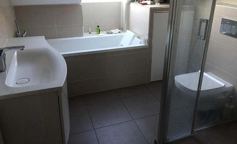 Rénovation de salle de bains à Saintes